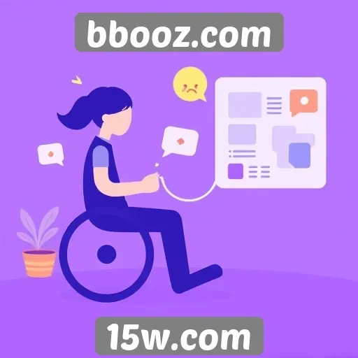 Acessibilidade e interface do usuário no Bbooz.com